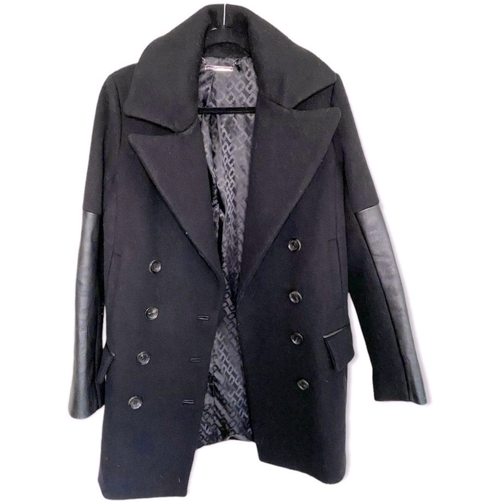 Diane Von Furstenberg Wool Pea Coat Coat - 6